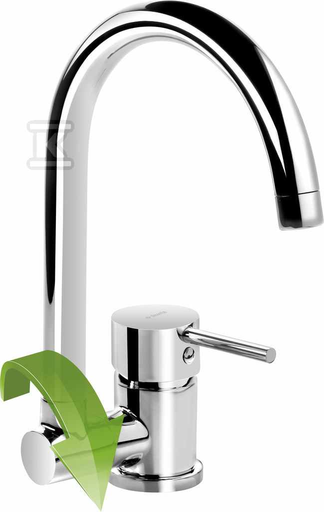 ASTER chrome mixer. Standing sink mixer - BCA_061M