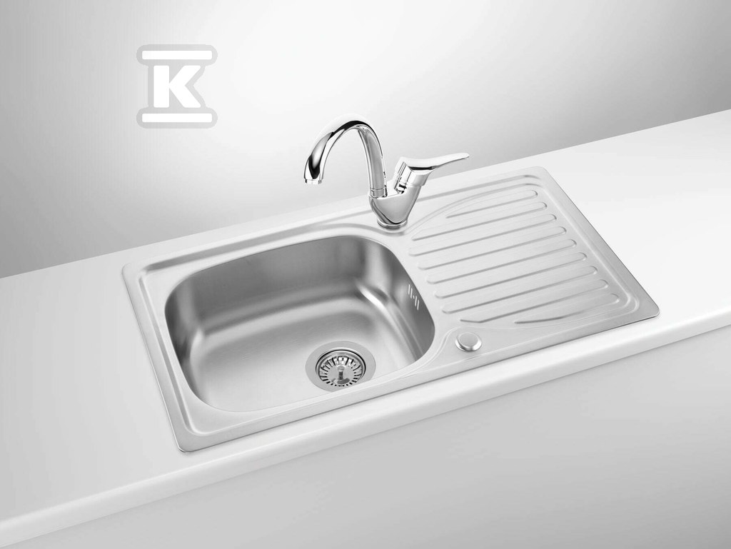 JOKO chrome sink mixer with "f" spout - BOJ_066M