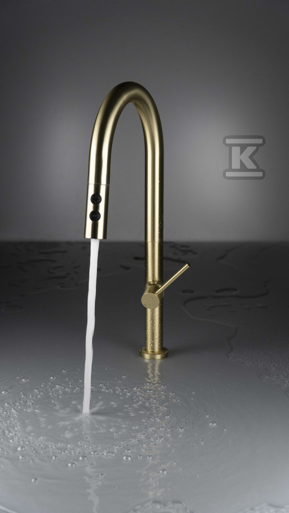 Змішувач для кухонної мийки з витяжною - BQO_R72M