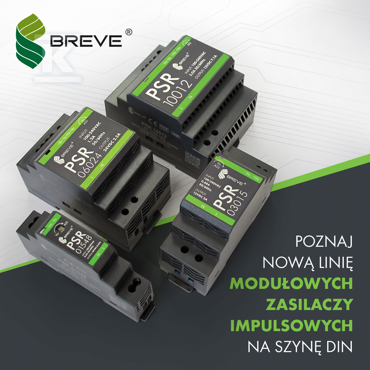 Імпульсний блок живлення PSR 01524 230/ - 17000-1553