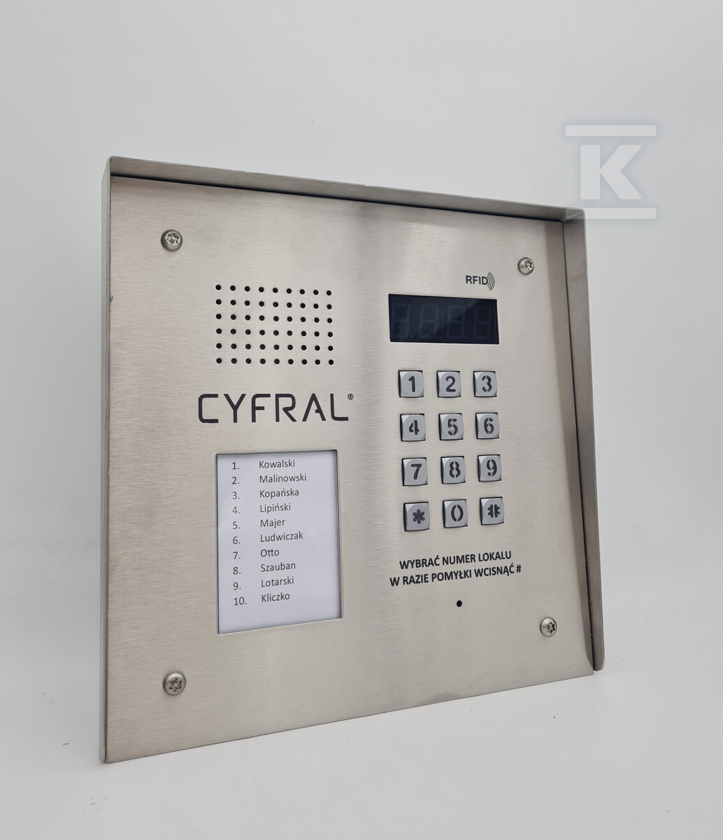 Panel cyfrowy "CYFRAL" PC-2000RE PRO - C41A207