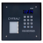 Panel cyfrowy "CYFRAL" PC-2000RE PRO grafit z czytnikiem RFiD i wbudowaną elektroniką