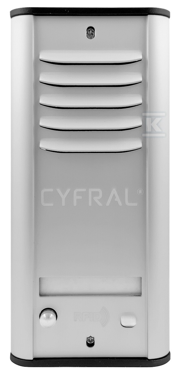 Panel analogowy "CYFRAL" 1-lokatorski - C41A229