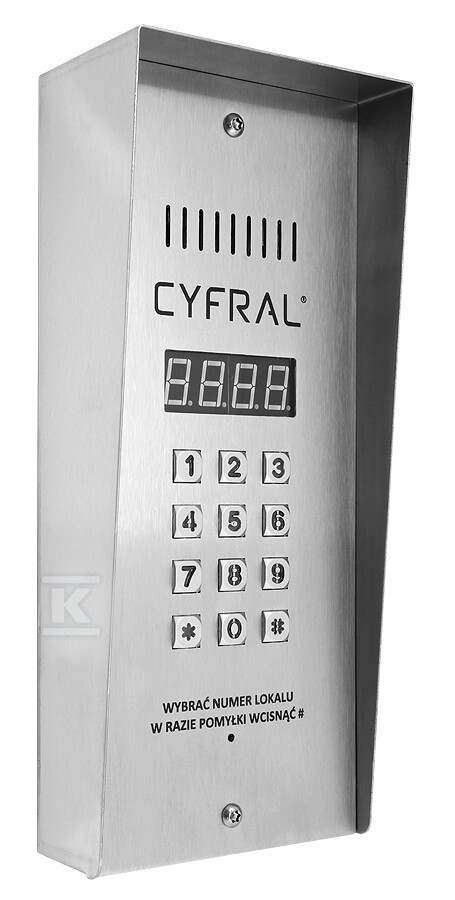 Panel cyfrowy "CYFRAL" PC-3000R, wąski - C41A245