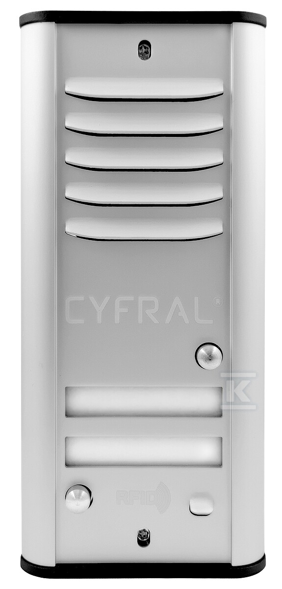 Panel analogowy "CYFRAL" 2-lokatorski - C41A248