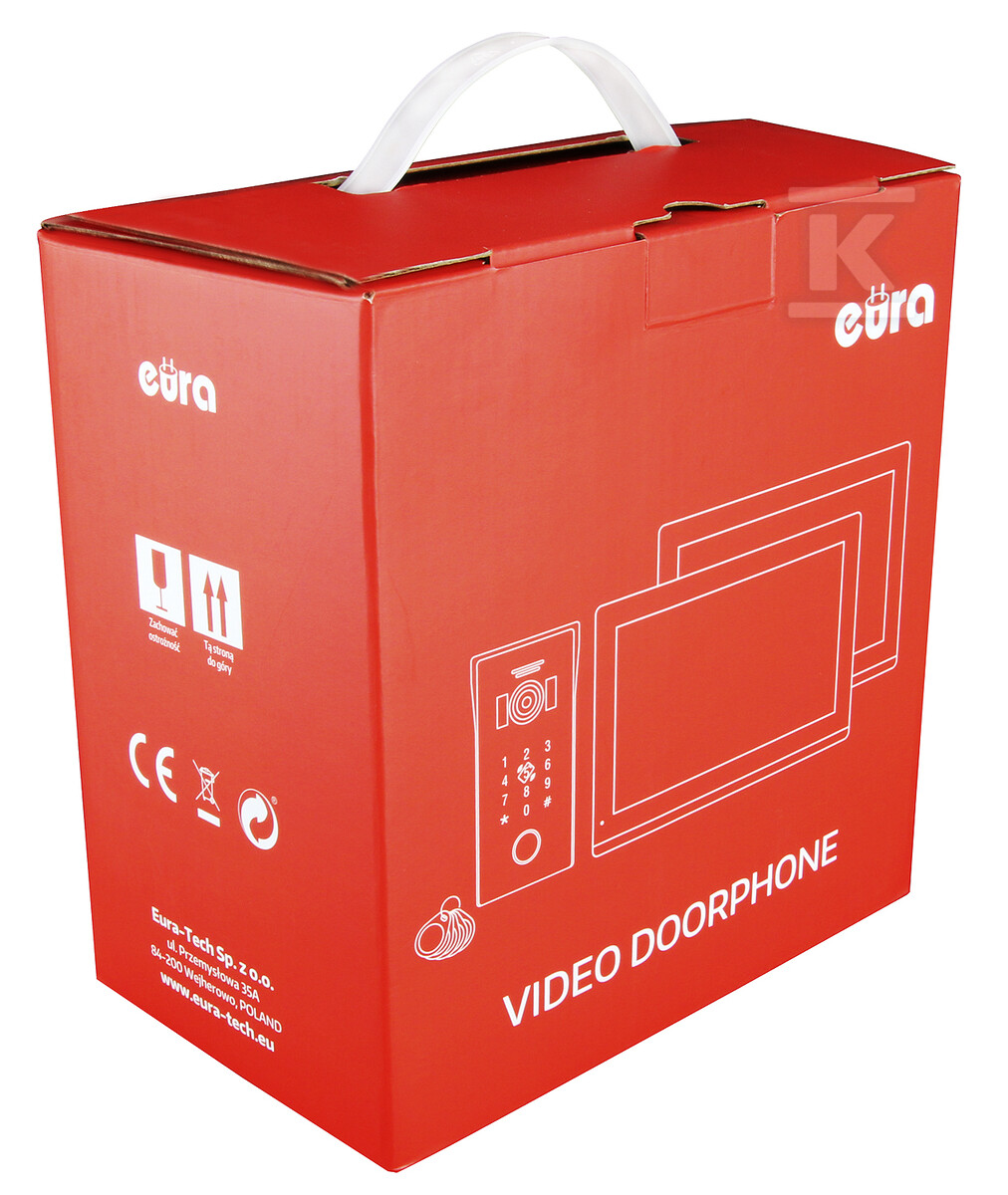 Wideodomofon "EURA" VDP-80C5 - - C51A180