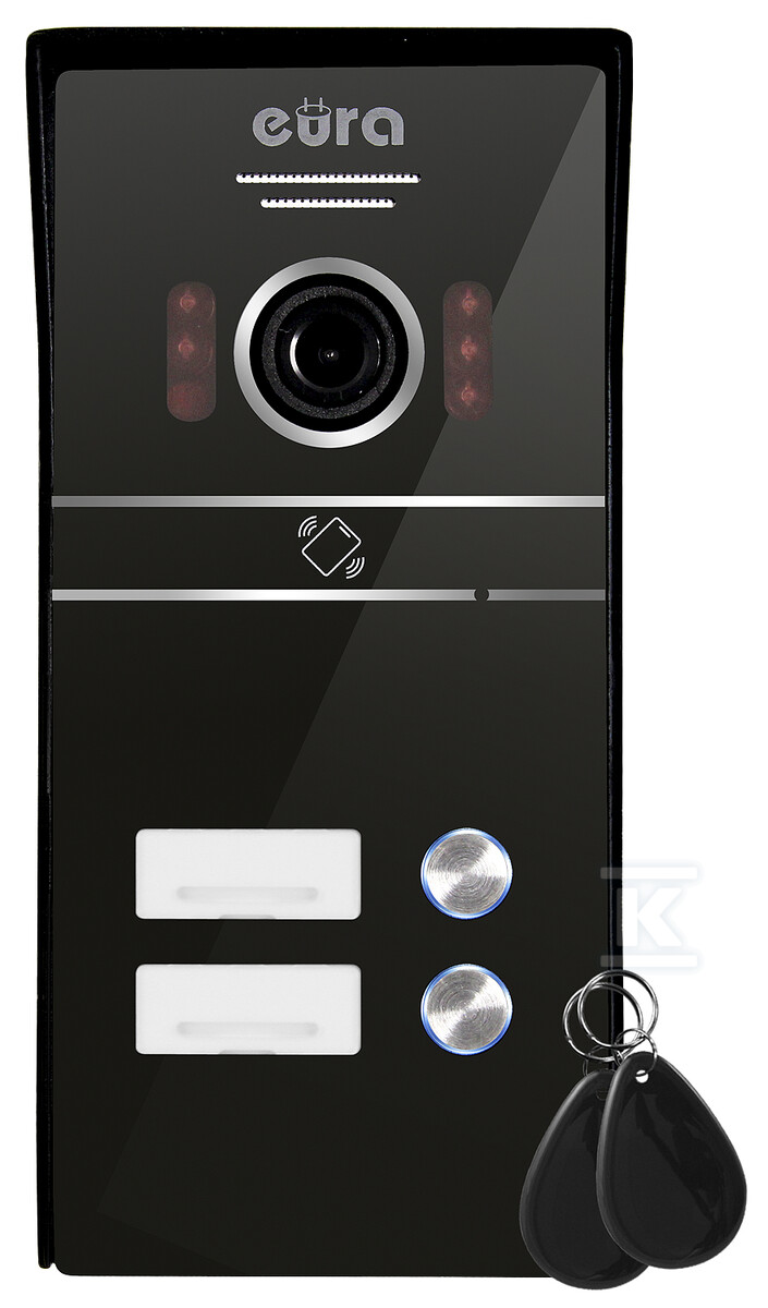 Wideodomofon "EURA" VDP-80C5 - - C51A181