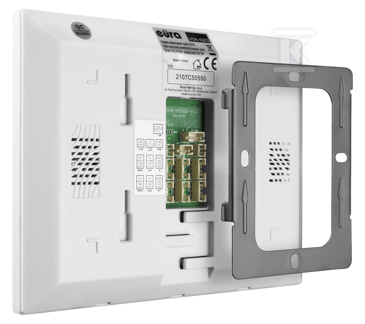 Wideodomofon "EURA" VDP-80C5 - - C51A181