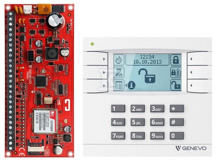 Zestaw "GENEVO" PRiMA16QSET centrala - C61C203