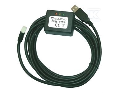 Kabel USB "GENEVO" CUSB-PIN3 do - C63C161