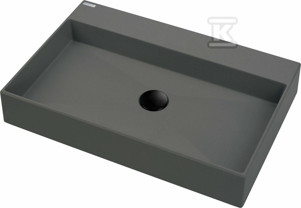 Countertop granite washbasin - 60x40 cm - CQR_TU6S