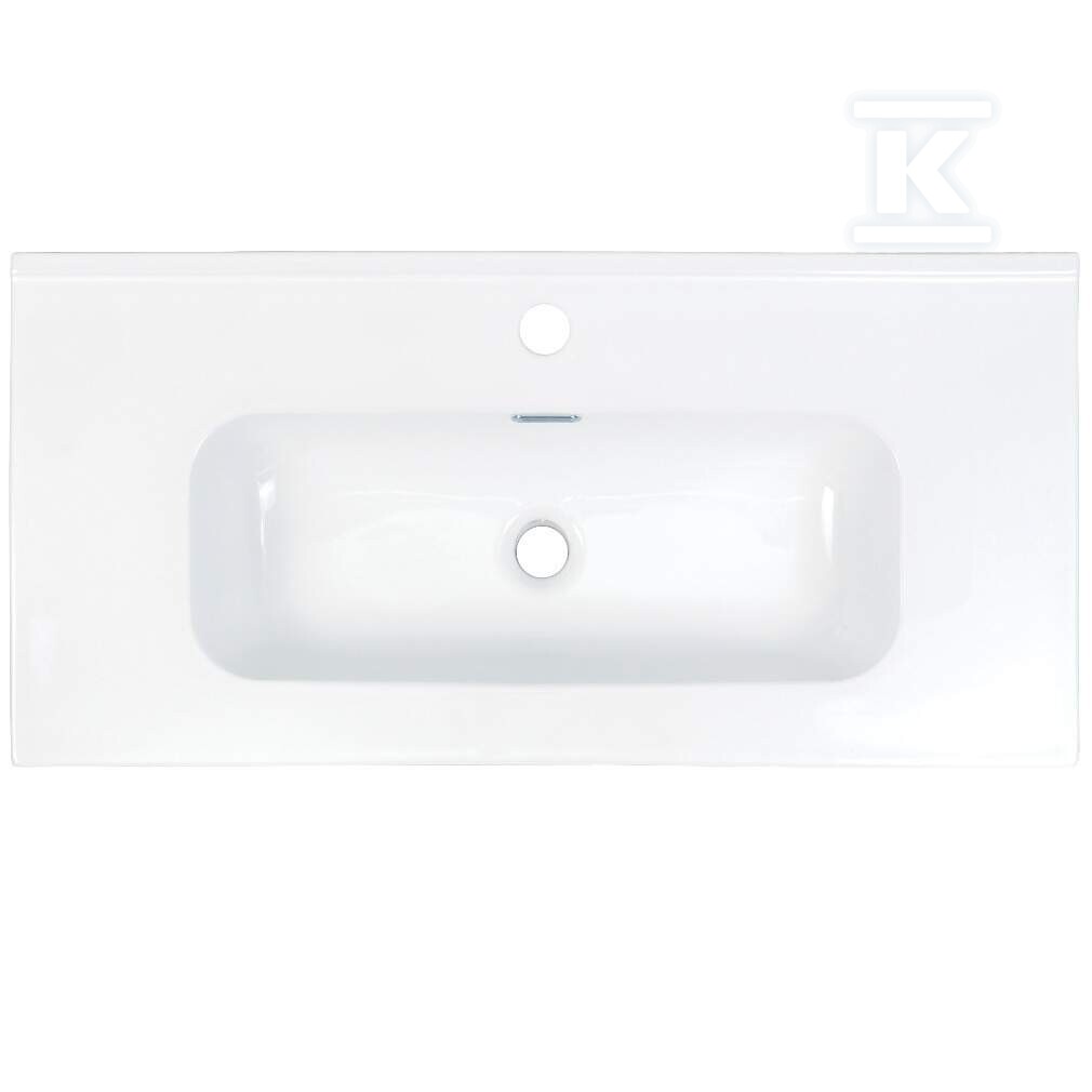 Раковина вбудована Tubo, біла 80 см з - CTU_6U8M