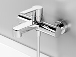 Bateria chrom wannowa PURI naścienna PU 022.00/150 mm