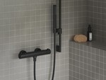 Bateria czarna prysznicowa TERMO PURI PU 033.20/150