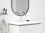 Bateria umywalkowa chrom stojąca 270mm trójelementowa ES 018.00