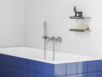 Bateria wannowa, chrom, naścienna ES 022.00
