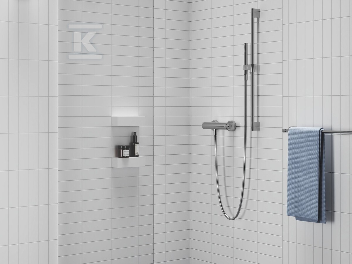 Bateria prysznicowa, chrom, naścienna - X070200