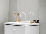 Bateria umywalkowa biały mat stojąca 270mm trójelementowa ES 018.10WY
