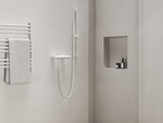 Bateria prysznicowa, biały mat, naścienna ES 032.10WV