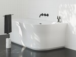 Bateria wannowa czarny mat, naścienna, trzyczęściowa ES 021.20BM.O1