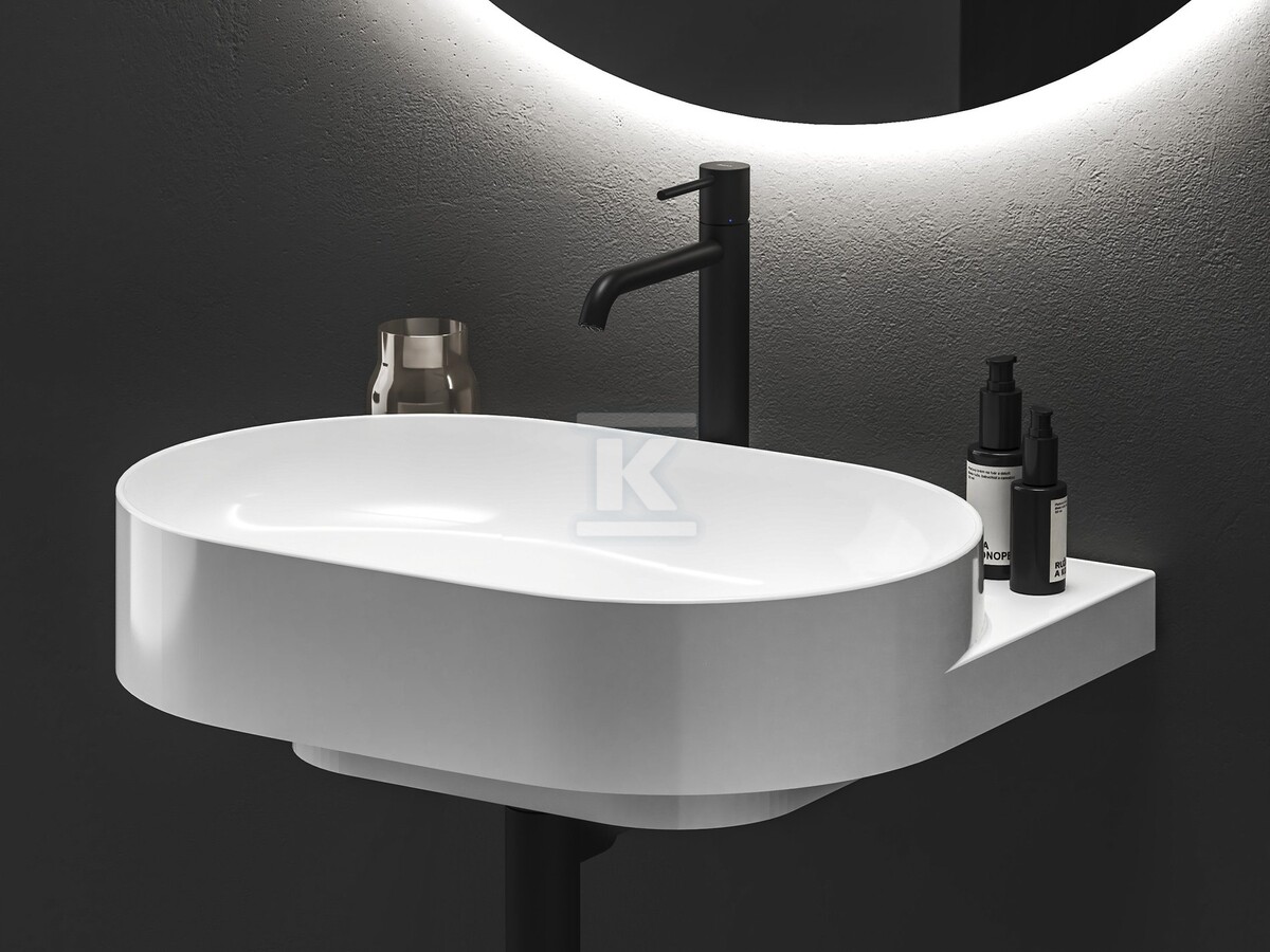 Bateria umywalkowa czarny mat stojąca - X070402