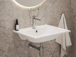 Bateria umywalkowa chrom, stojąca BeCool 170 mm, bez korka EL 012.01