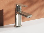 Bateria umywalkowa stojąca, 135mm, bez korka, chrom SL 012.00CR
