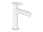 Bateria umywalkowa biały mat, stojąca 190 mm bez korka SG 012.10WHM