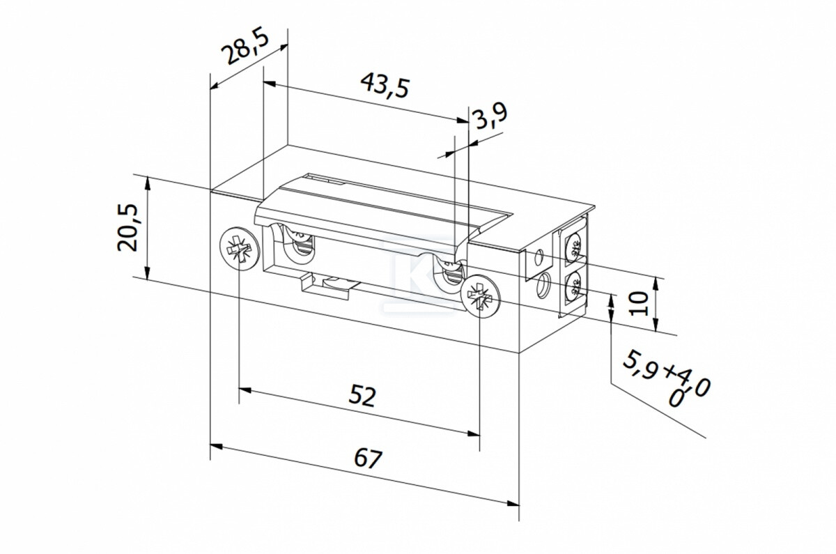 Rygiel elektromagnetyczny - G23A128