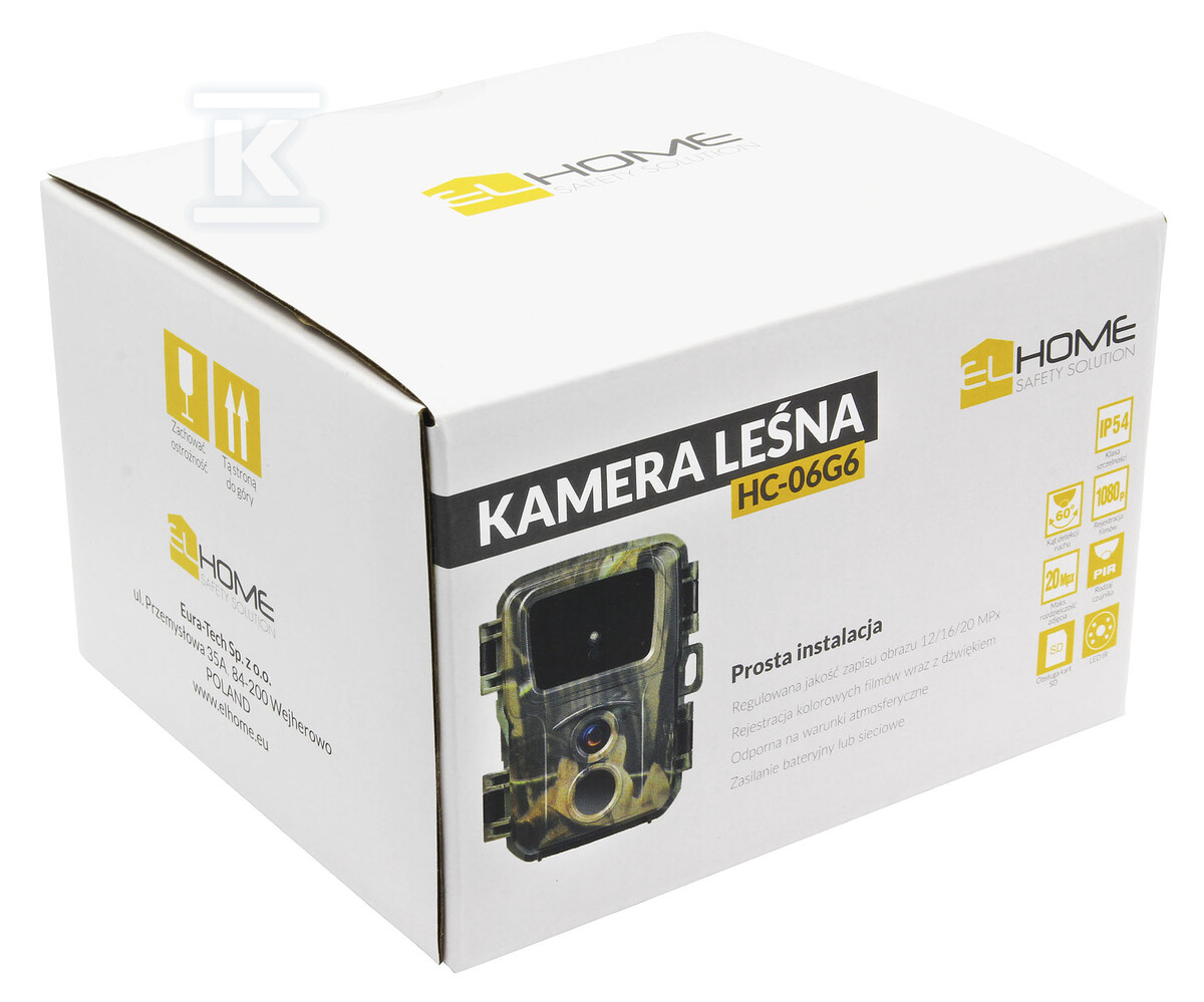 Kamera leśna "EL HOME" HC-06G6 - foto - G61D106