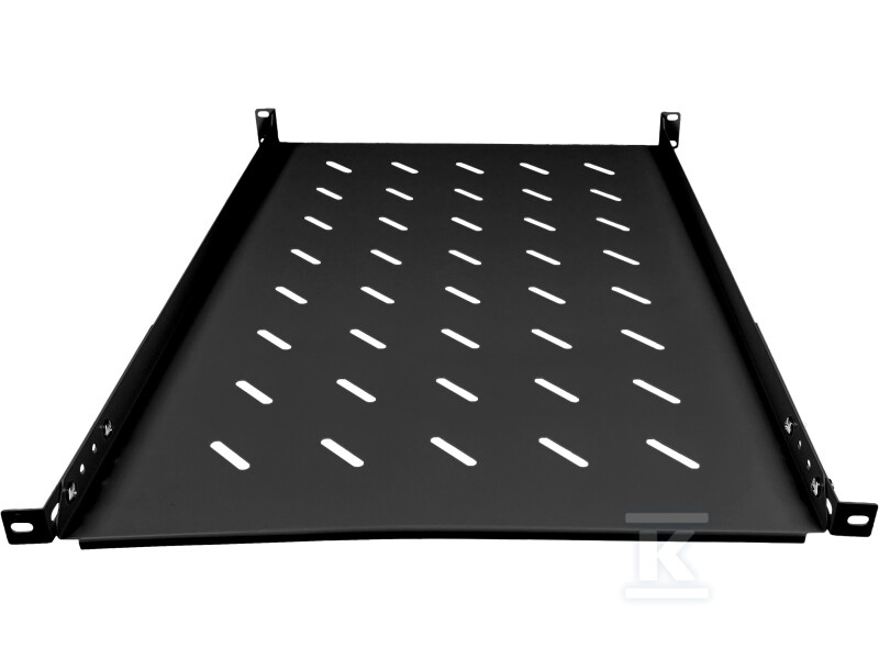 Полиця фіксована 19" 1U глиб. 650mm, - SA-P-19-1U-650-4-C-02
