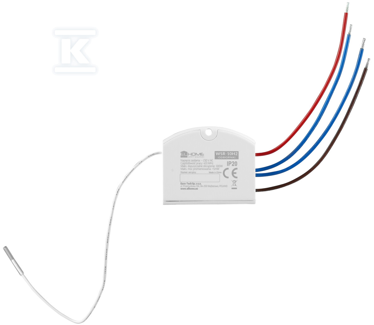 Odbiornik radiowy "EL HOME" WSR-10H2 - - H23H110