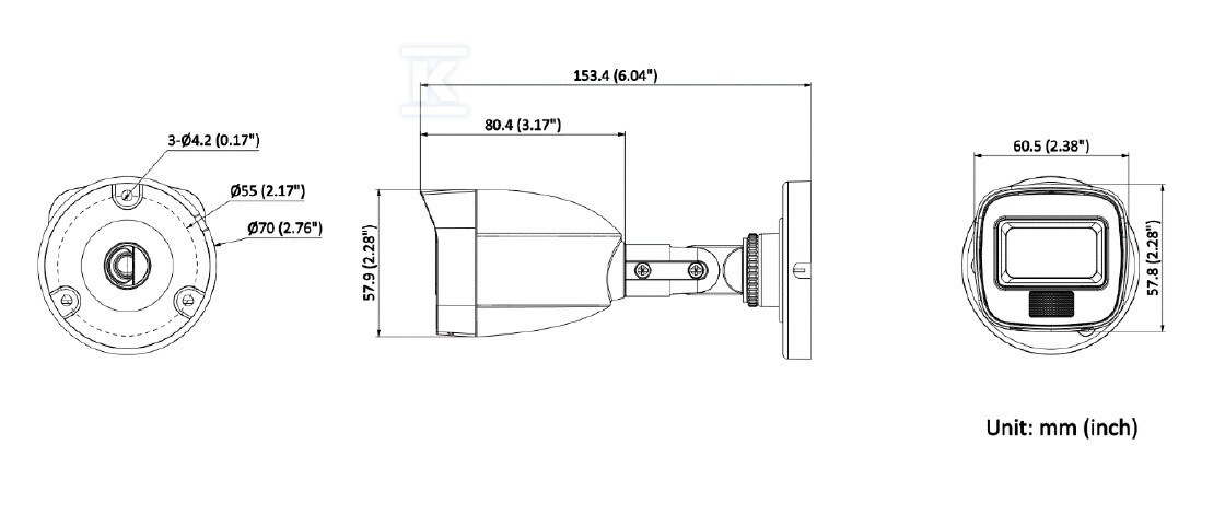 Kamera 4w1 "HI LOOK" TVICAM-B2M-20DL - - H31D404