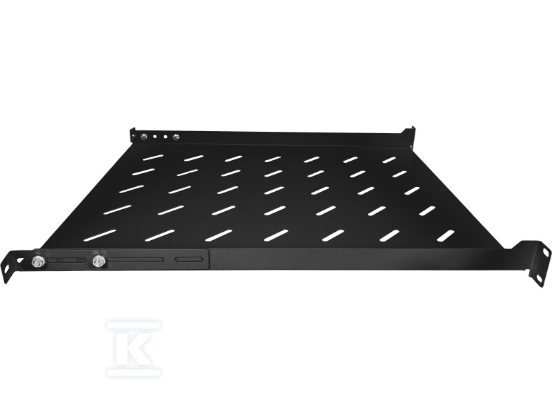 Полиця фіксована 19" 1U глиб. 550mm, - SA-P-19-1U-550-4-C-02