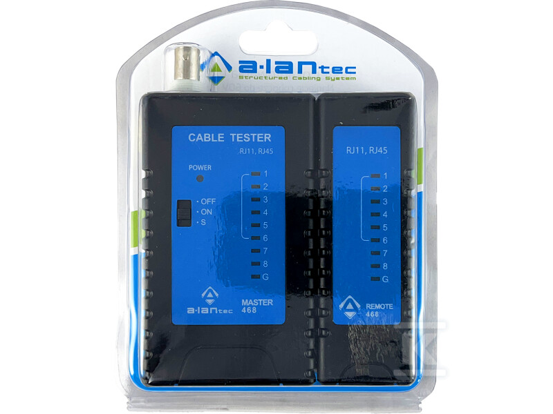 Тестер кабелю UTP/FTP/BNC (248) - NI007