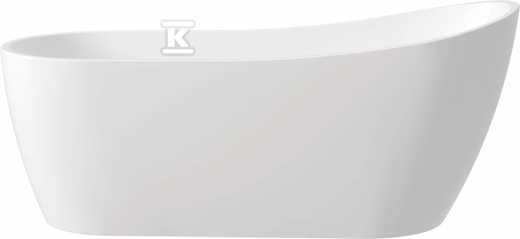 Free-standing oval acrylic bathtub - - KDA_017W