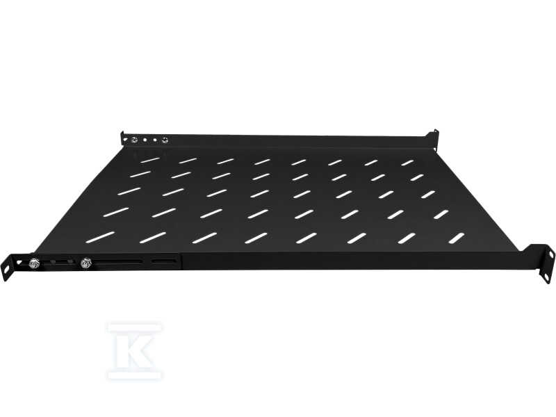Полиця фіксована 19" 1U глиб. 650mm, - SA-P-19-1U-650-4-C-02