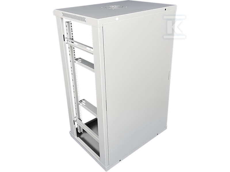 Шафа підвісна 19" 18U 600x450, - SW-18U-600-450-N-DSJ-OP-RP-B-S