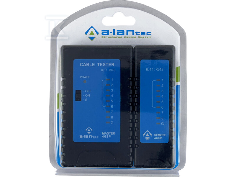 Тестер кабелю UTP/FTP (468) - NI006