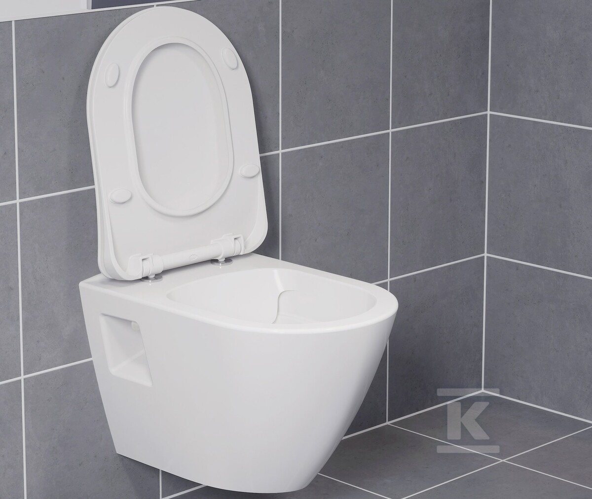 Deska sedesowa WC duroplast do miski - X01722