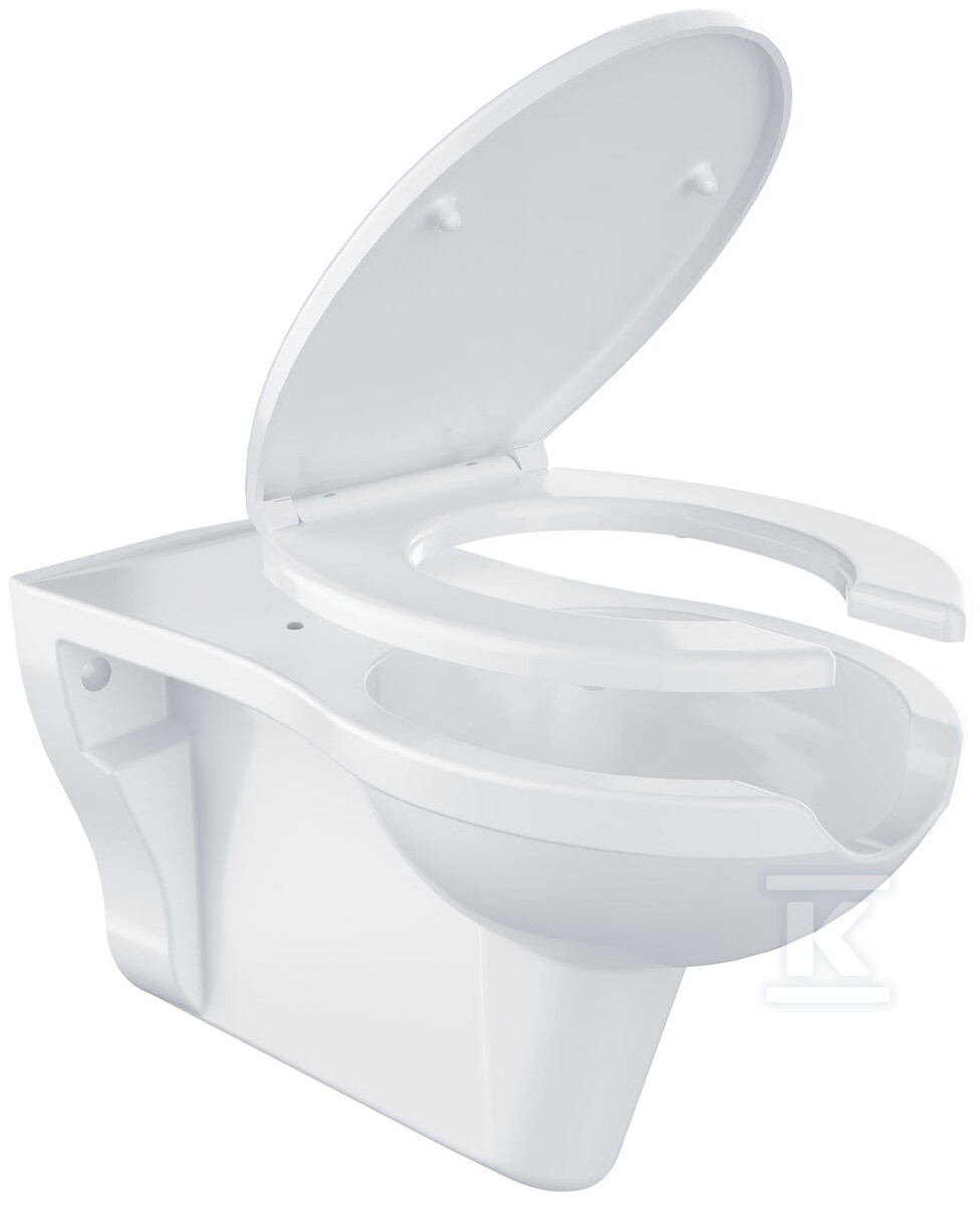 Miska WC SAFE podwieszana + deska, - X01930