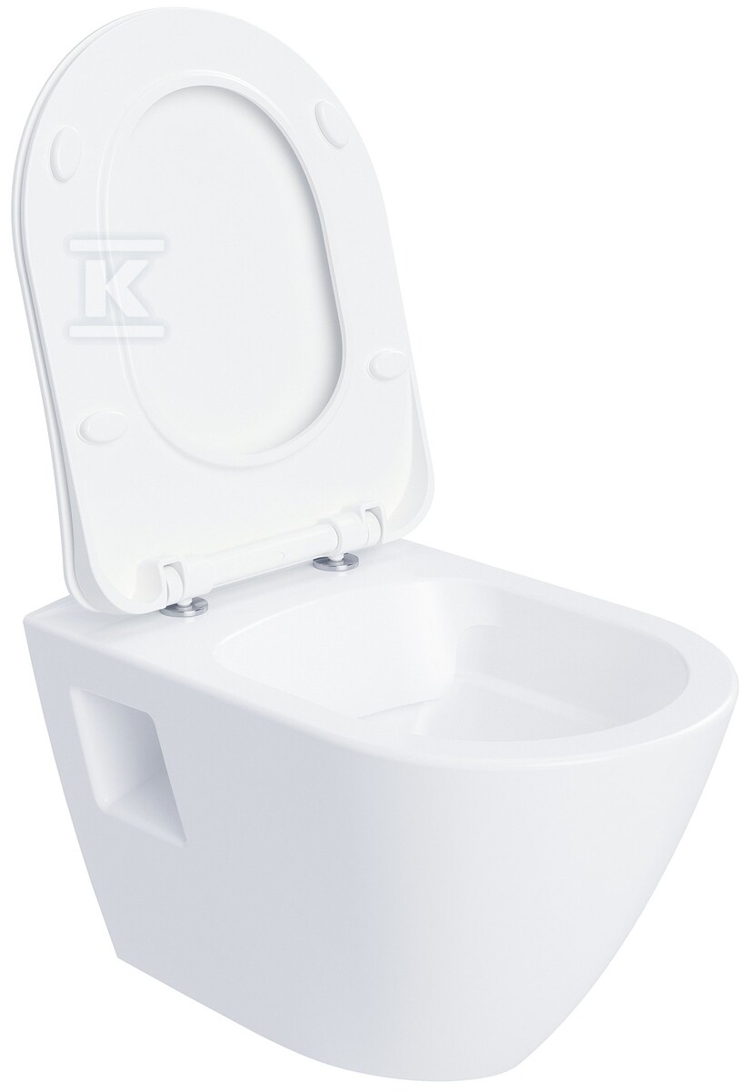 Miska ENDO RimOff podwieszana, biała - X01933