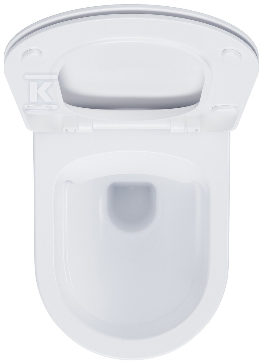 Miska ENDO RimOff podwieszana, biała - X01933