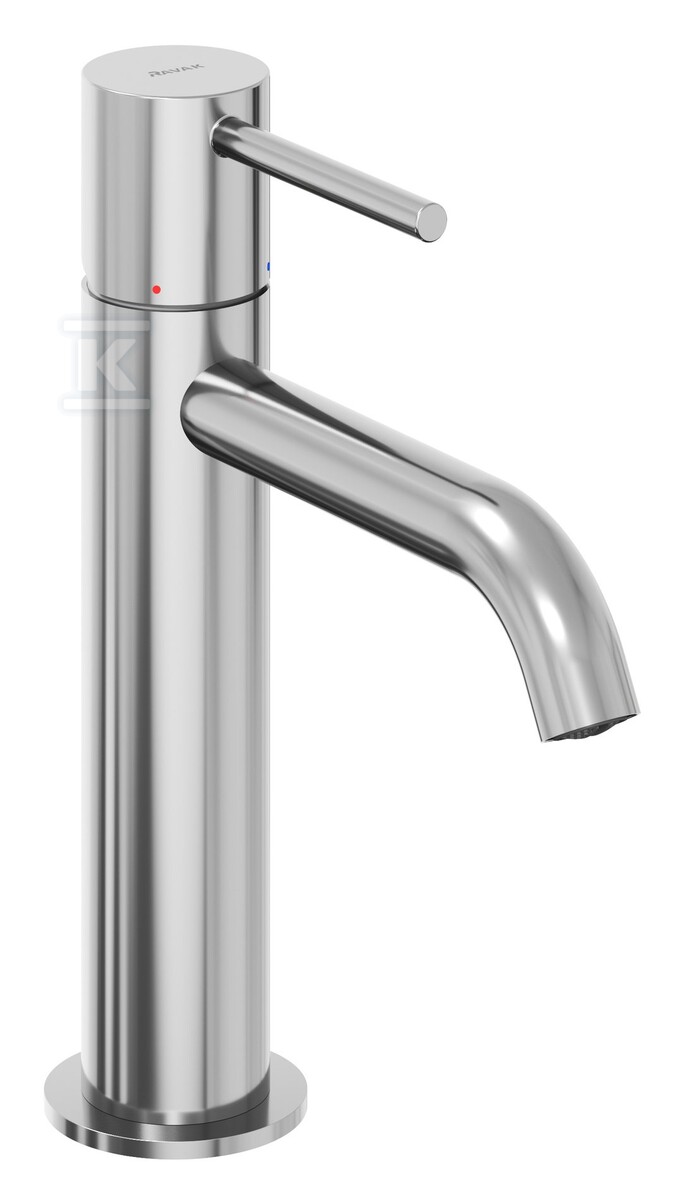 Bateria umywalkowa chrom stojąca 190 mm - X070193