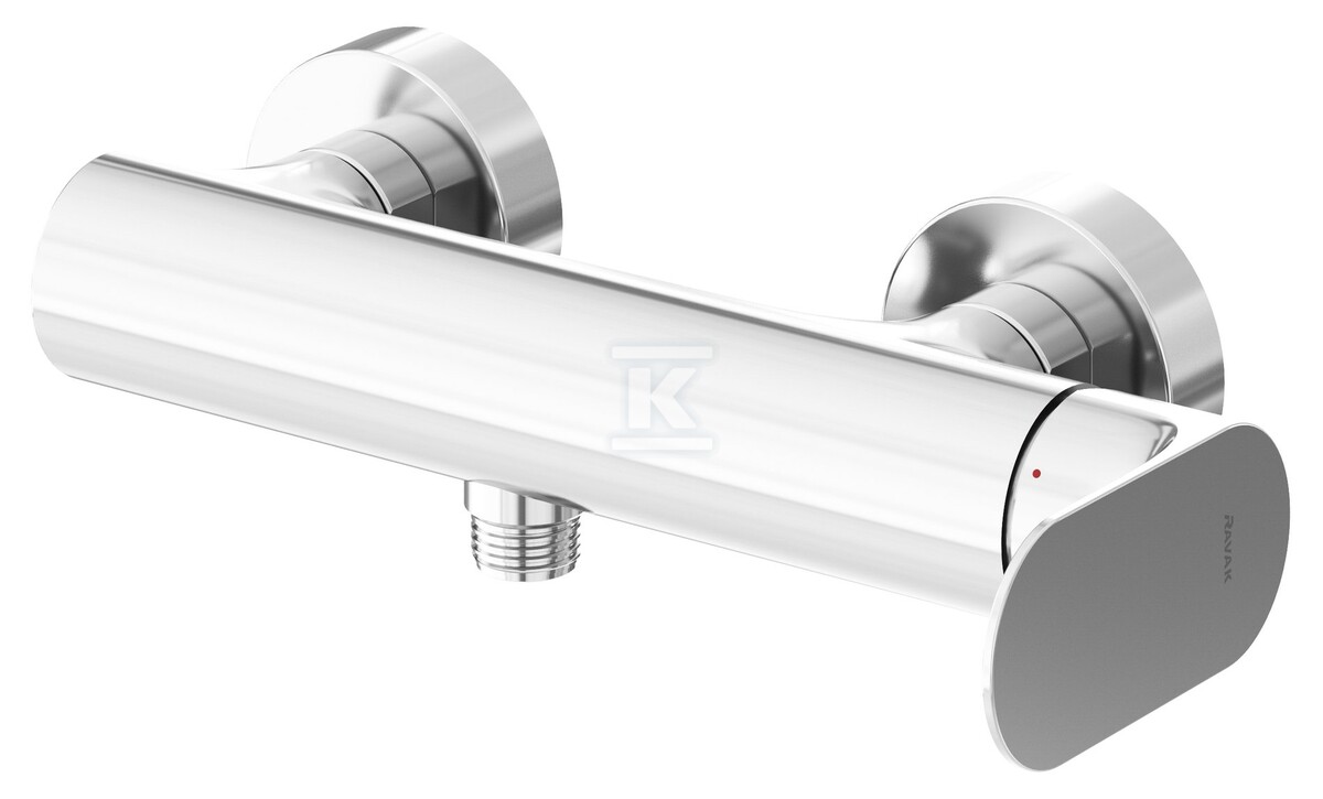Bateria prysznicowa, chrom, naścienna - X070214