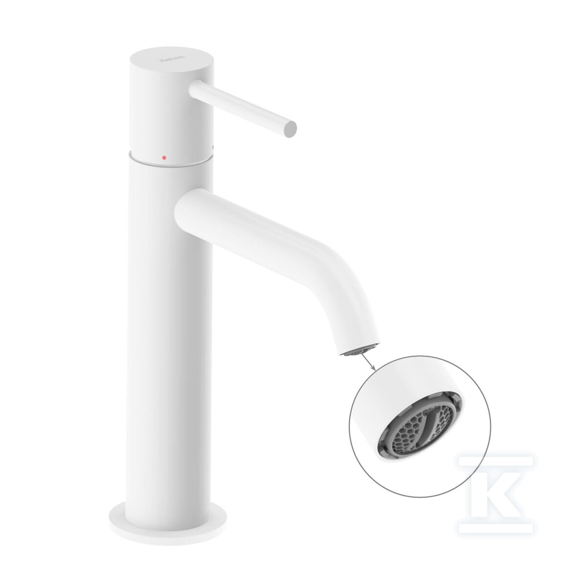 Bateria umywalkowa biały mat stojąca - X070236