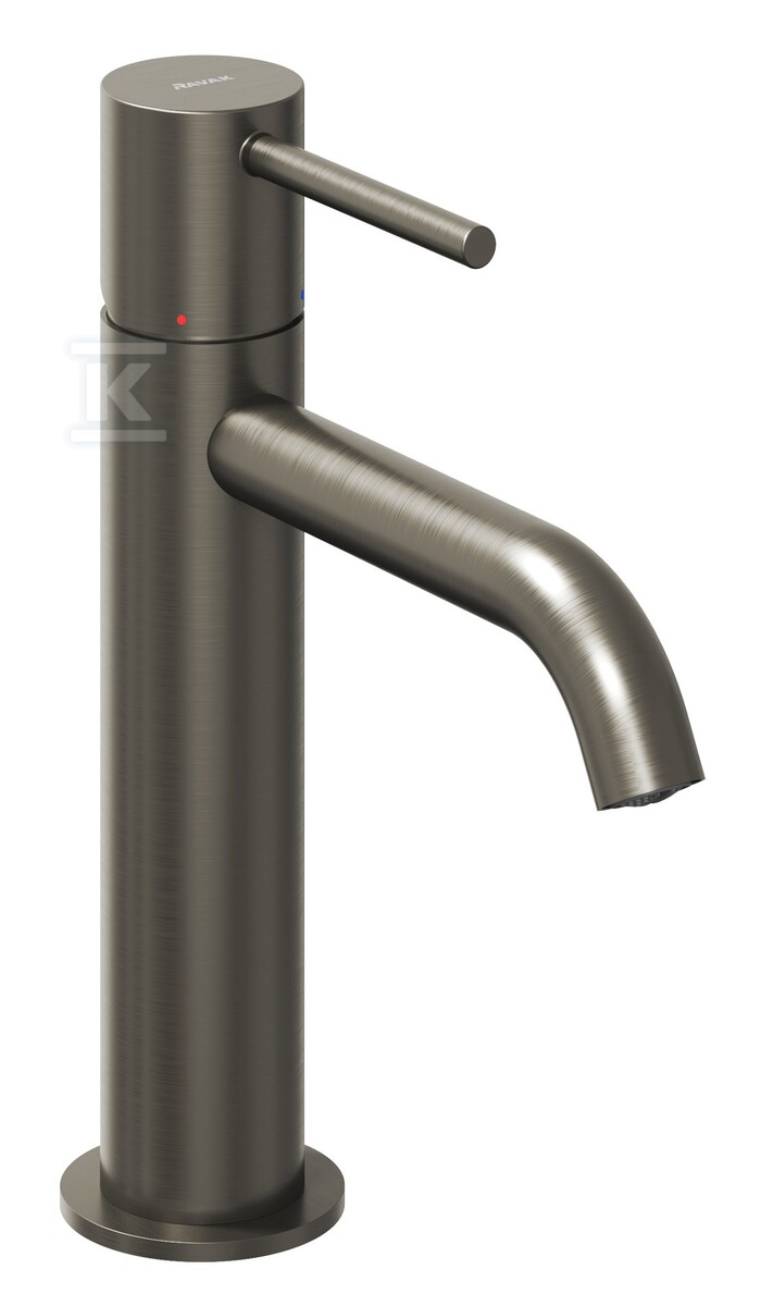 Bateria umywalkowa grafit stojąca 190 - X070310