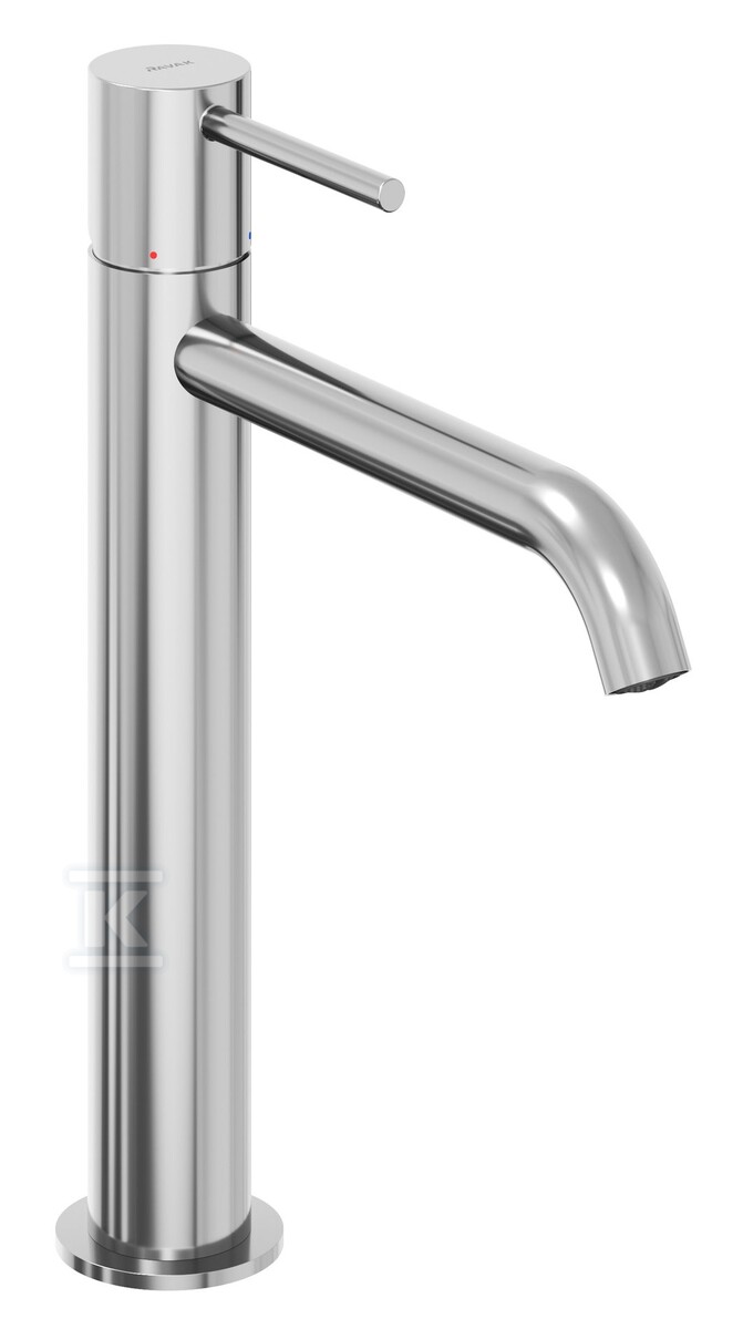 Bateria umywalkowa chrom stojąca 250 mm - X070389