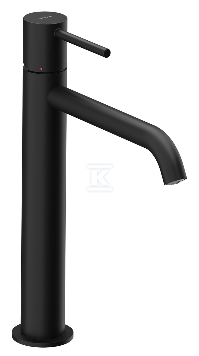 Bateria umywalkowa czarny mat stojąca - X070392