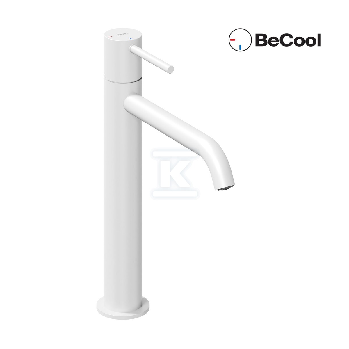 Bateria umywalkowa biały mat, stojąca - X070400